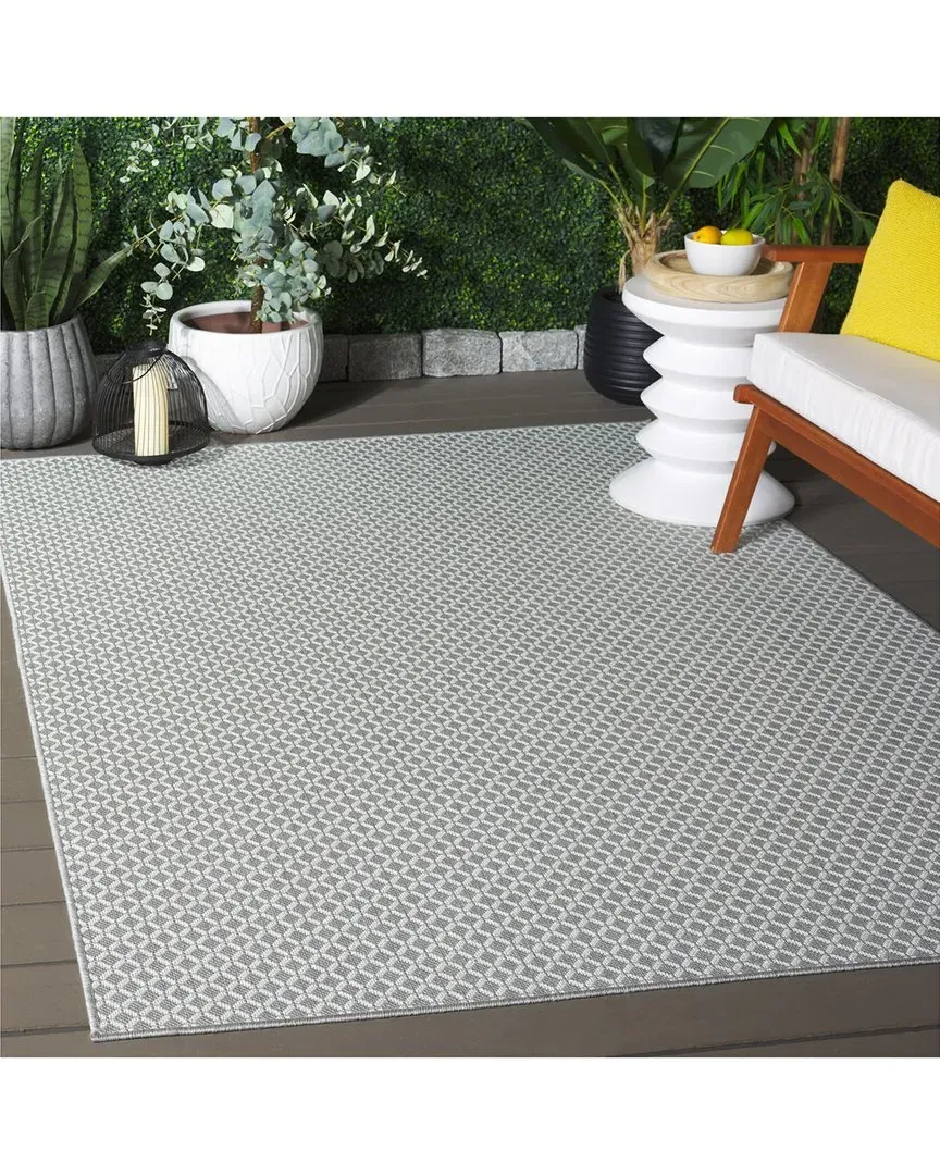 Terrace Aven Runner Rug Indoor/Outdoor - Grey, Polypropylene