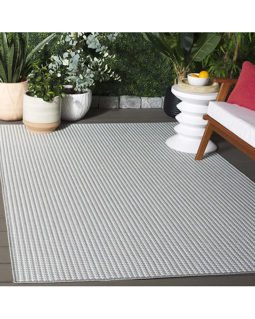 Terrace Hira Runner Rug Indoor/Outdoor - Grey, Polypropylene