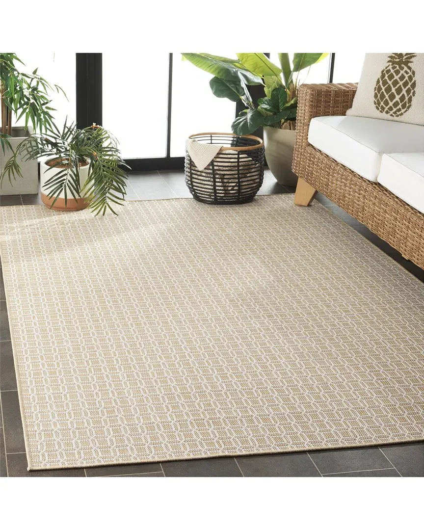 Terrace Rion Runner Rug Indoor/Outdoor - Beige, Polypropylene