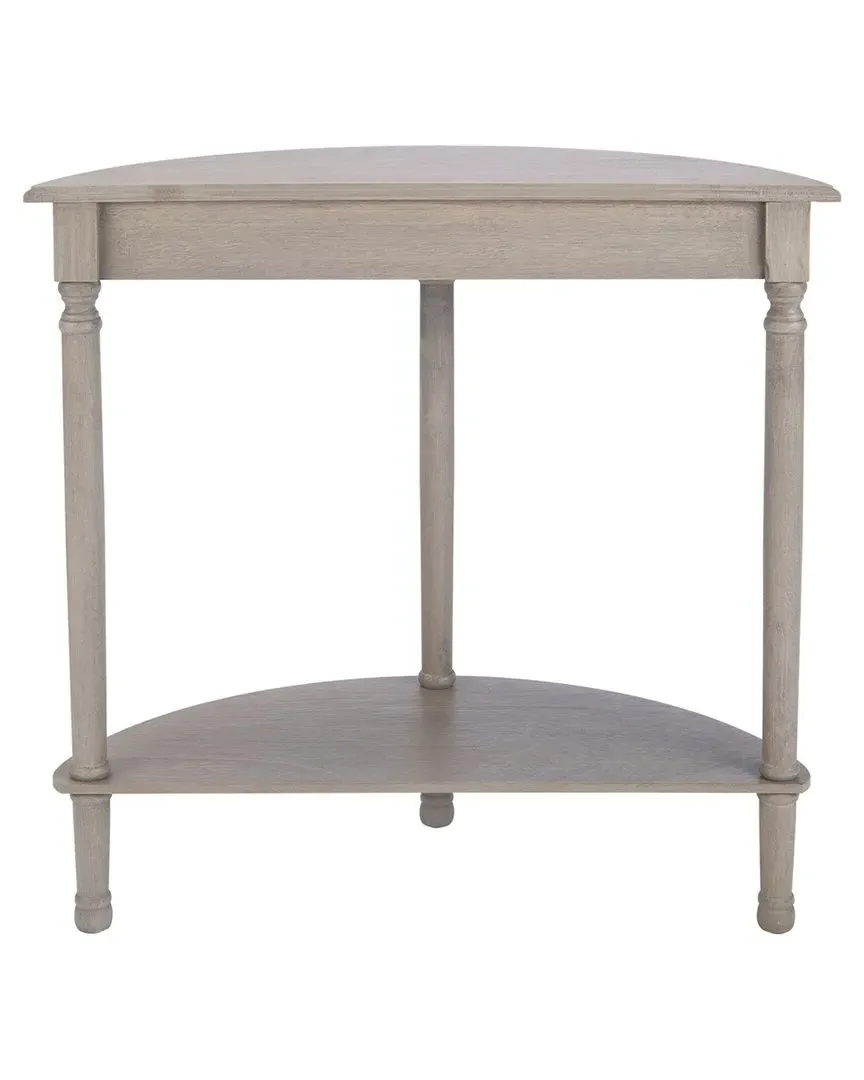 Tinsley Half Round Console Table - Grey, Pine
