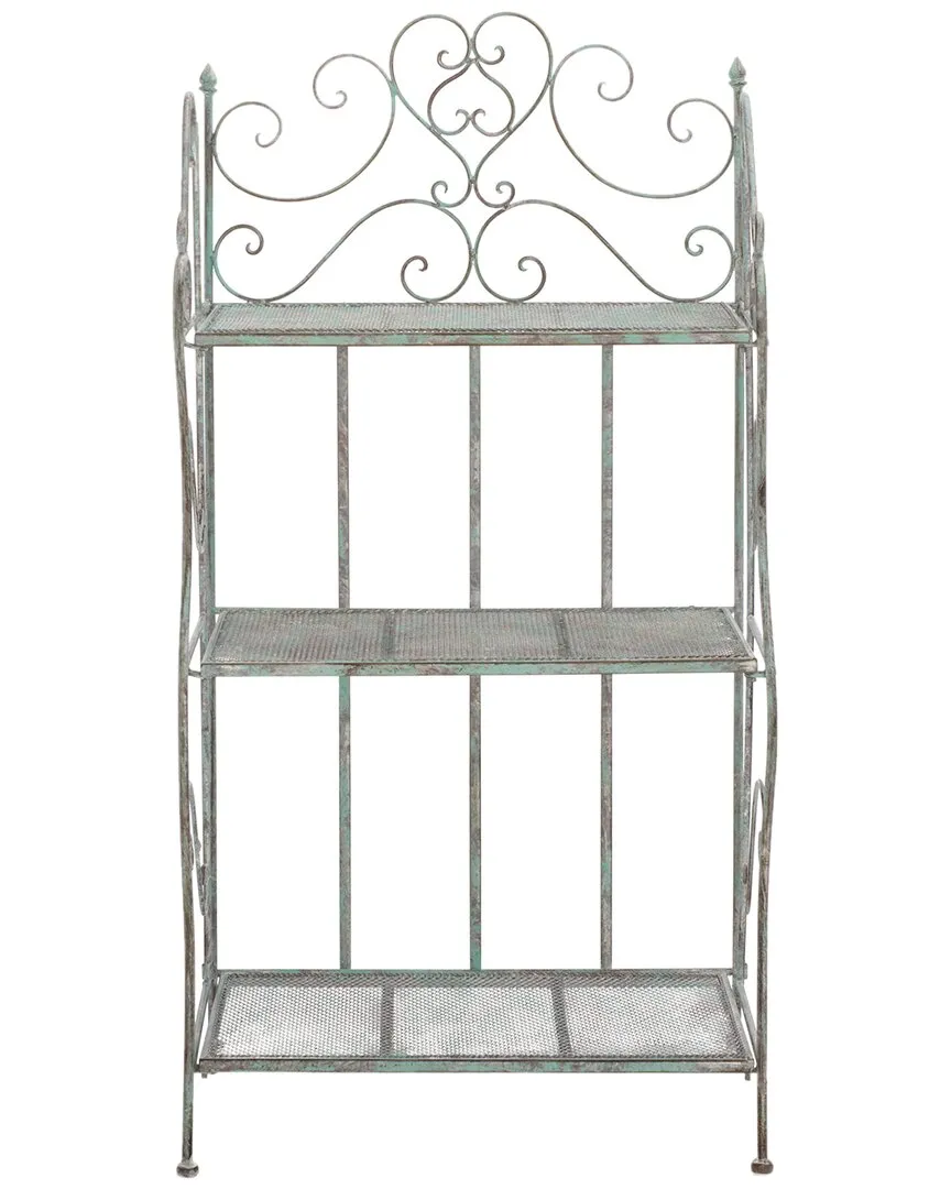 Torus 3-Tier Shelf - Green, Metal