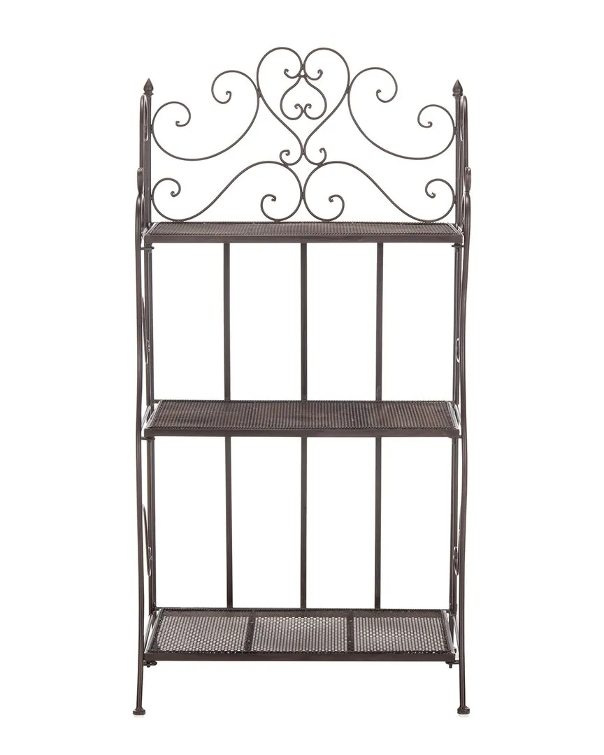 Torus 3-Tier Shelf - Red, Metal