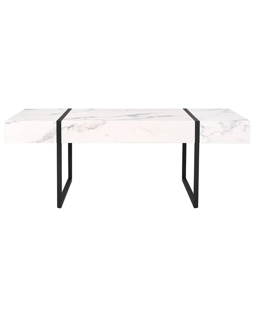 Tristan Coffee Table - White, Wood