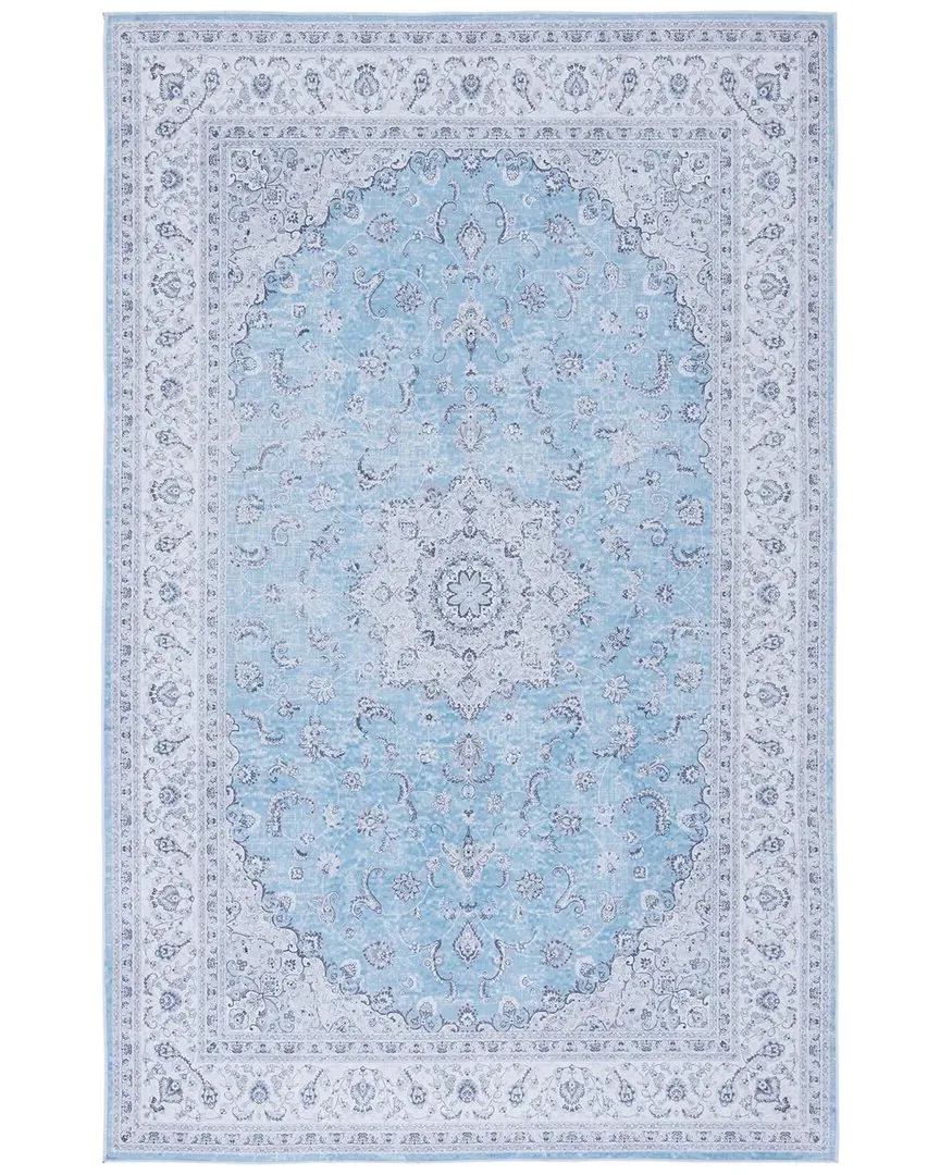 Tucson Area Rug - Blue, Polyester