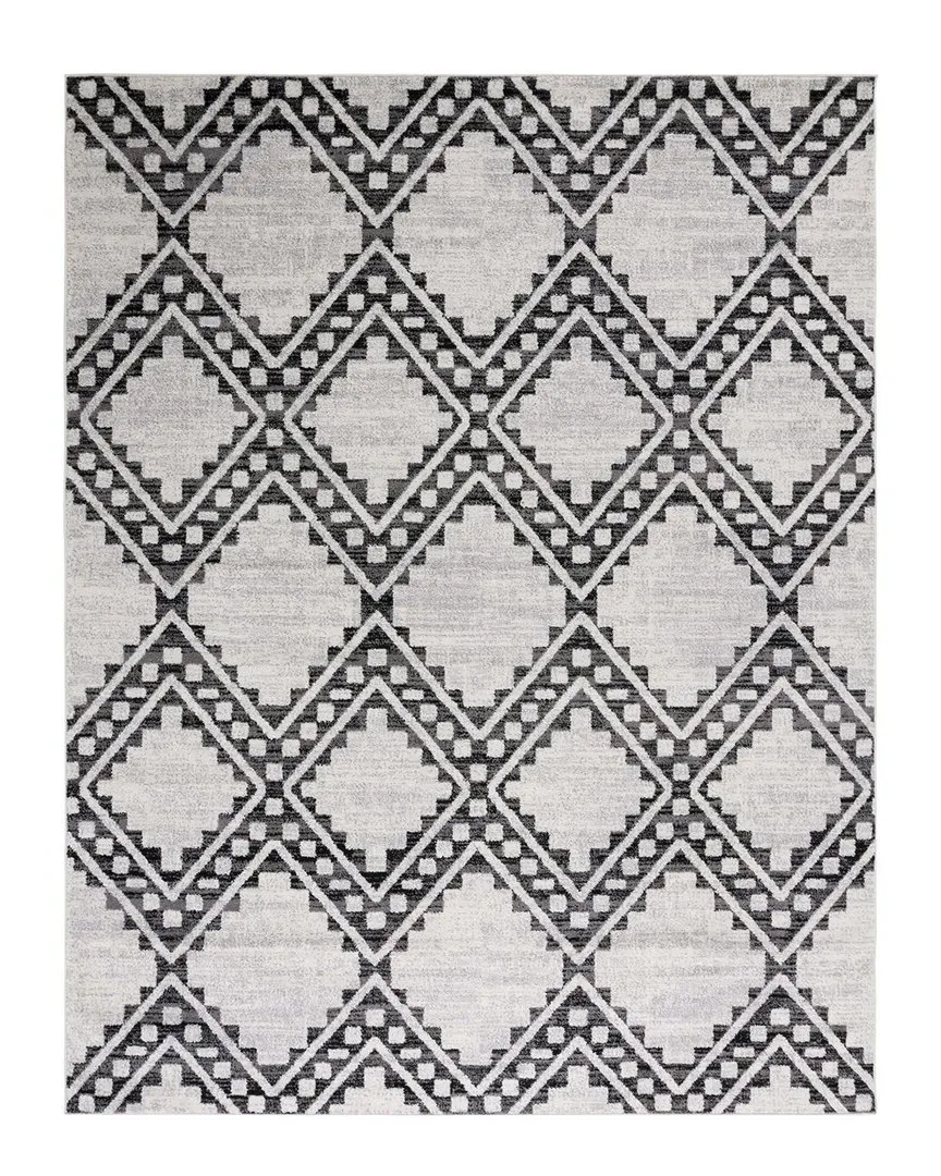 Tulum Area Rug - Black, Jute