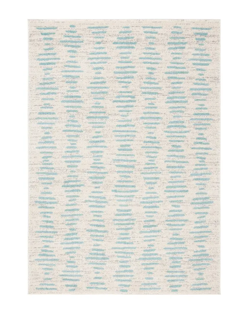 Tulum Area Rug - White, Jute