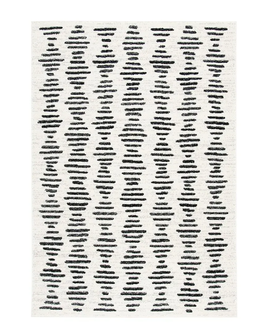 Tulum Area Rug - White, Jute image