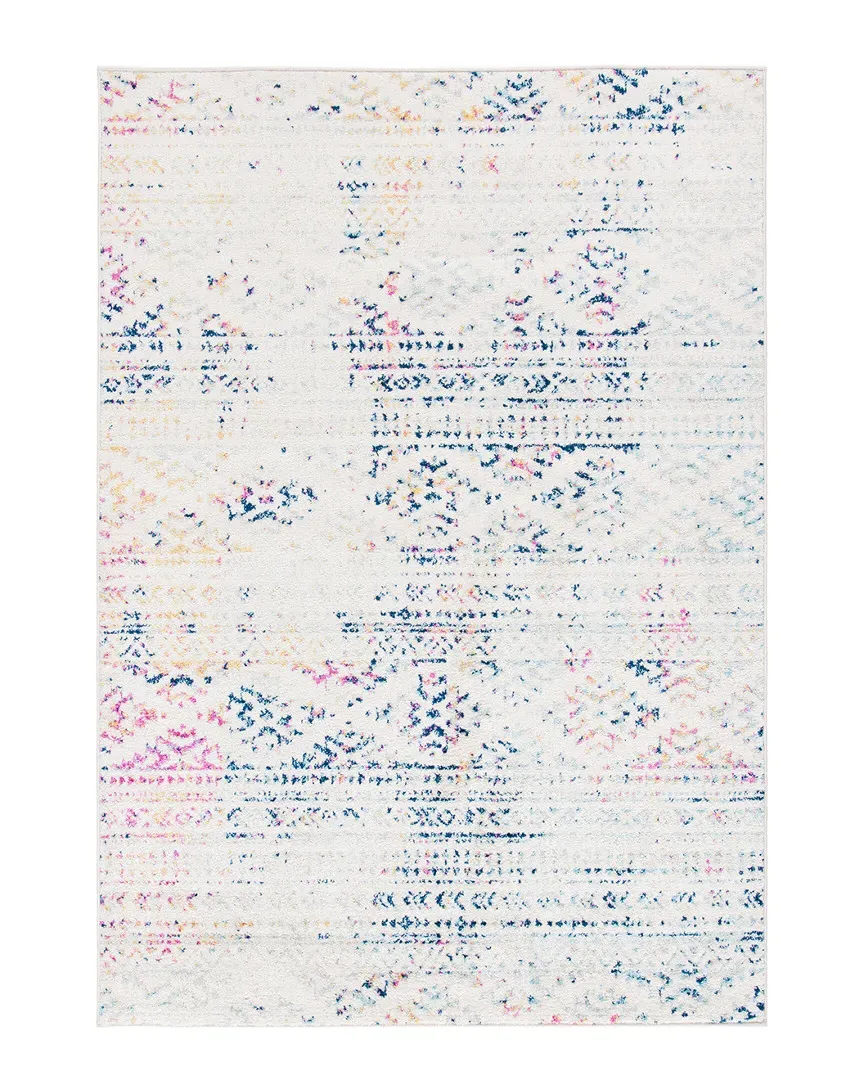 Tulum Rug - Ivory/Blue, Polypropylene image