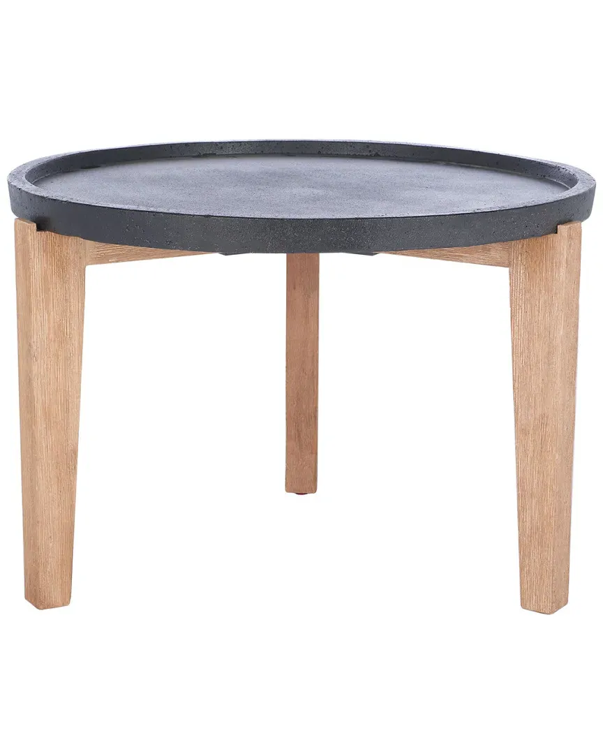 Valton Side Table - Natural, Acacia