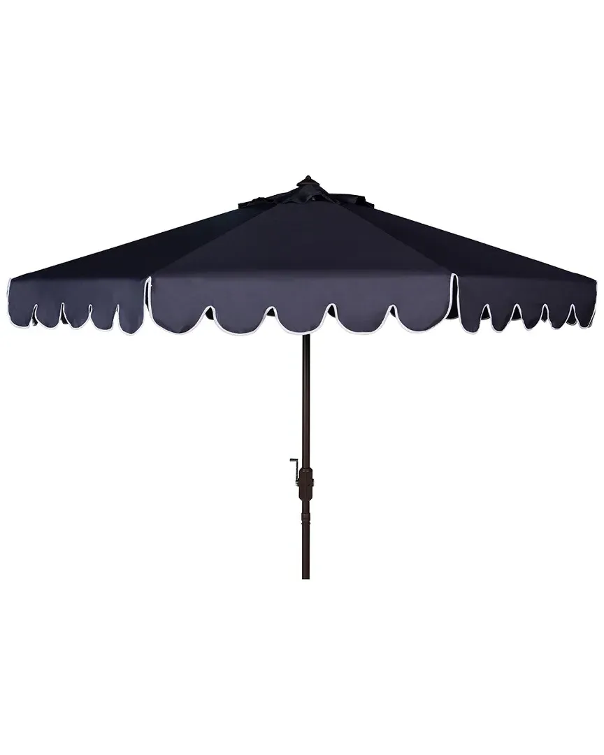 Venice 9Ft Crank Outdoor Umbrella with Tilt - Navy, Aluminum image