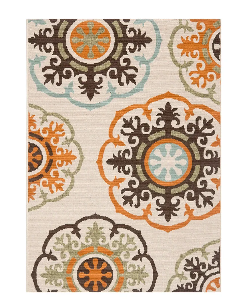 Veranda Indoor/Outdoor Rug - Cream, Polypropylene image