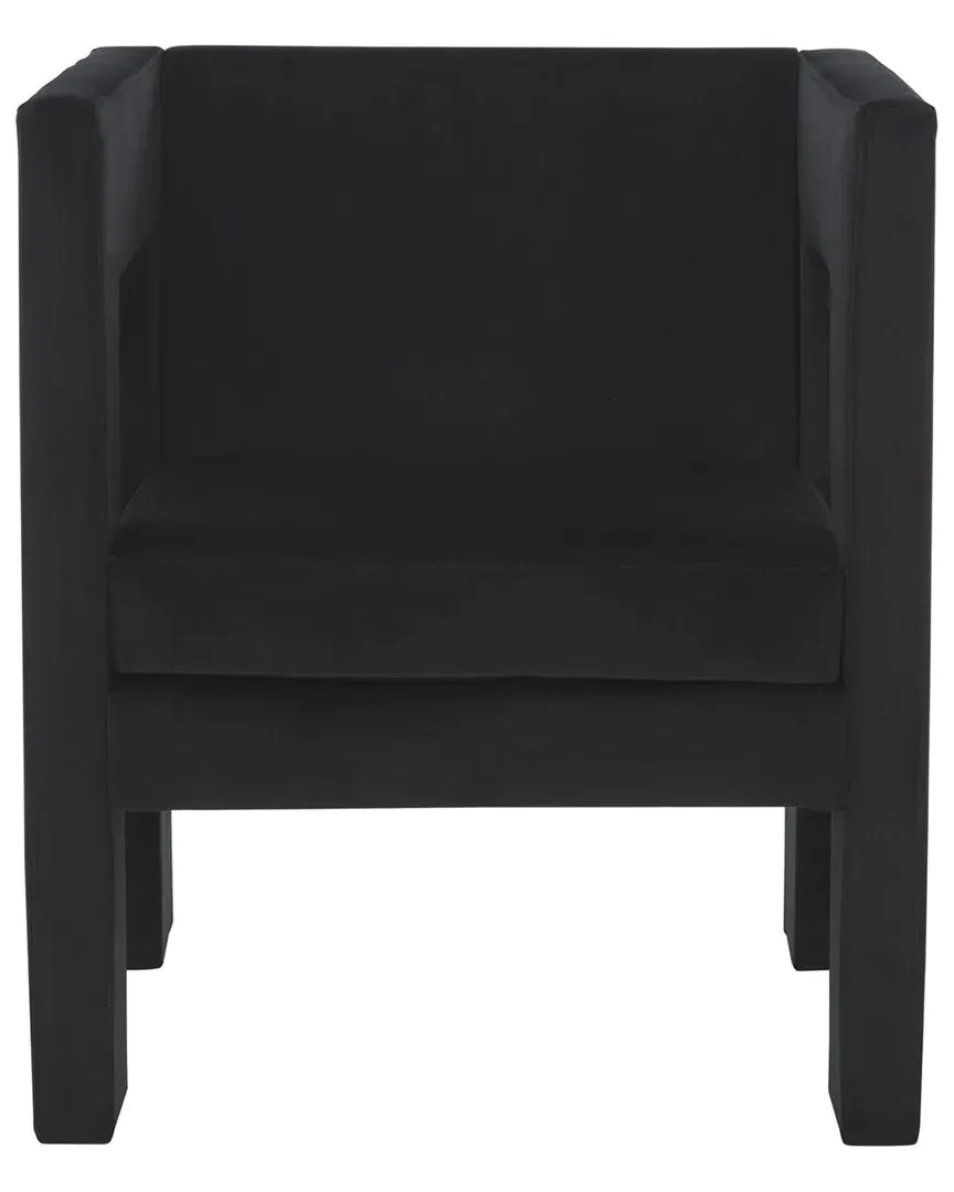 Vidar Accent Chair - Black, Velvet image