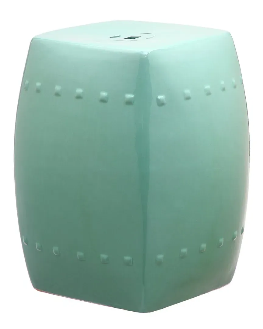 Villa Garden Stool - Light Blue, Ceramic image