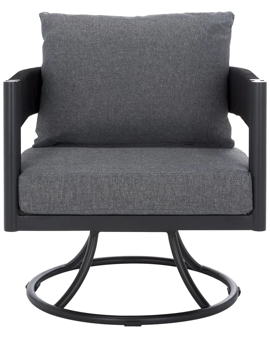 Viola Swivel Chair - Black/Grey, Steel image