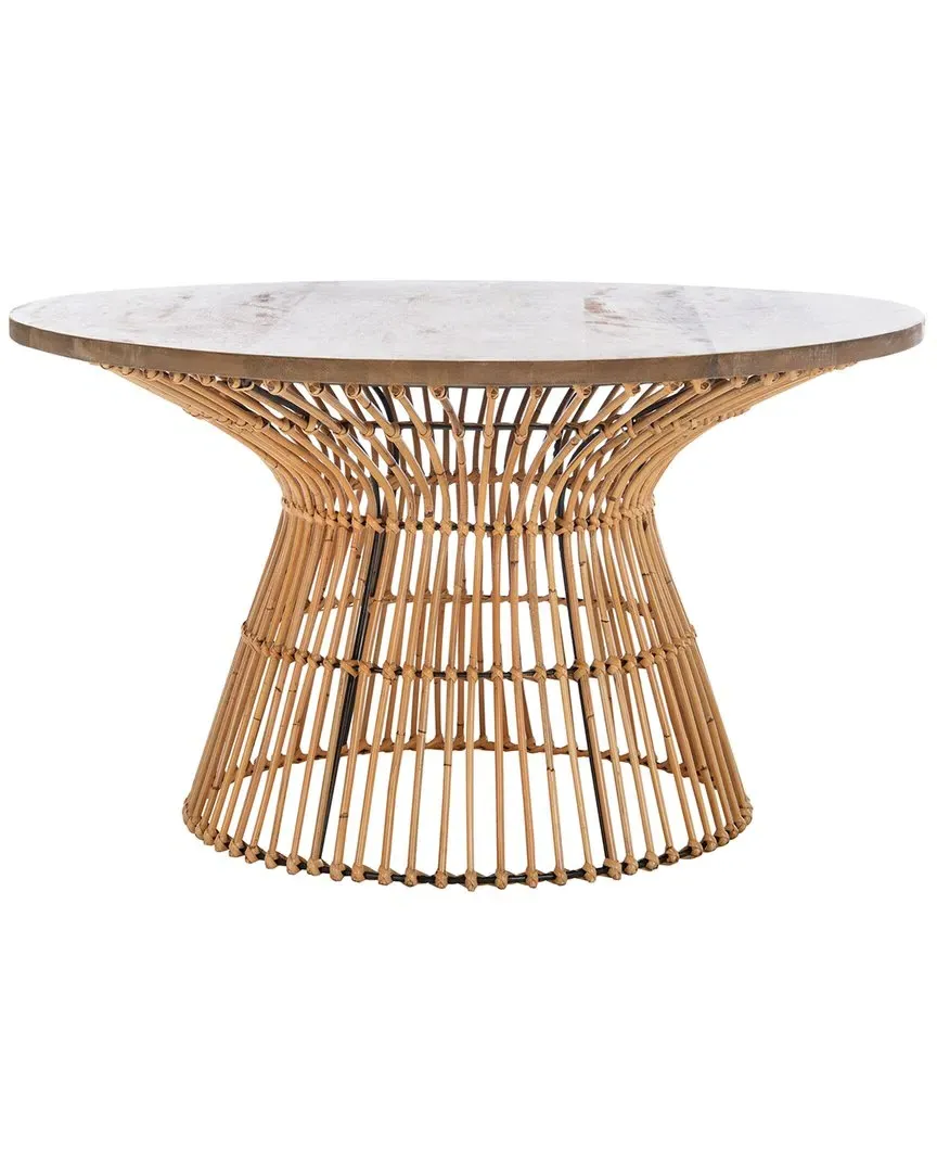 Whent Round Coffee Table - Natural, Mango Wood