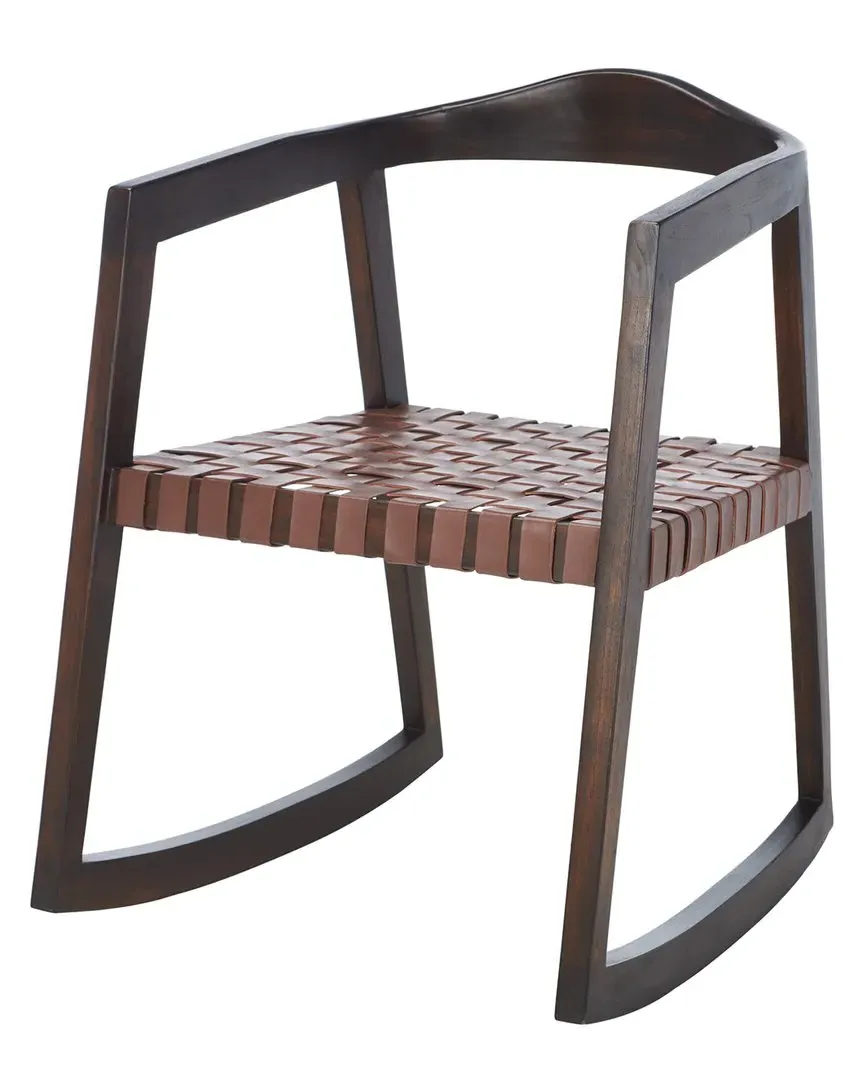 Willa Rocking Dining Chair - Cognac, Teak image
