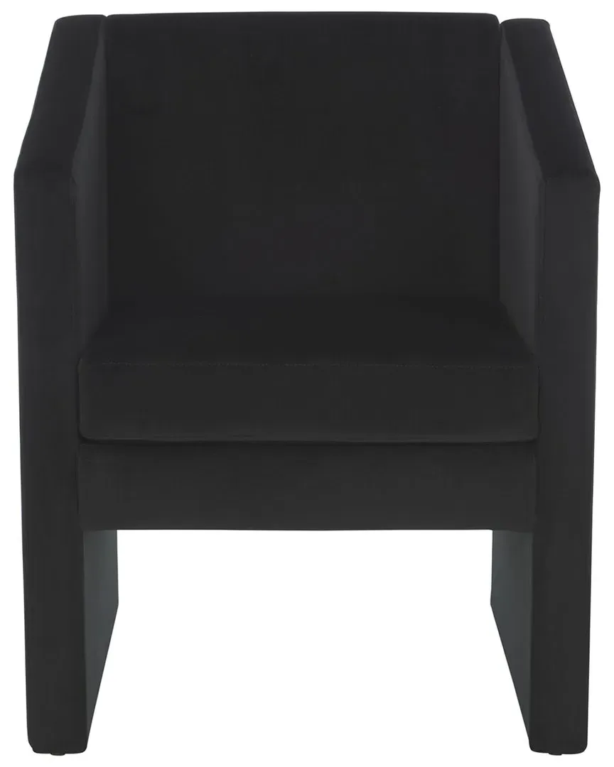 Ylva Accent Chair - Black, Velvet image