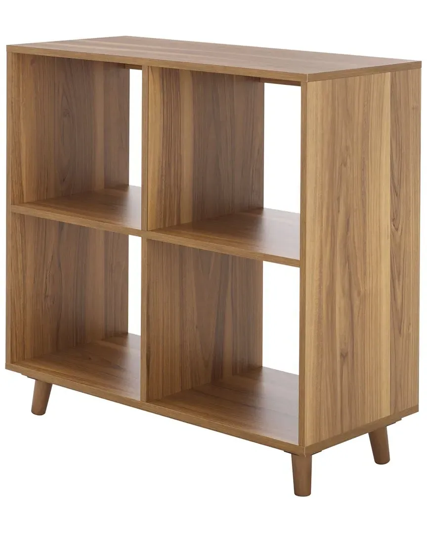 Yona 4-Shelf Accent Table - Brown Oak image