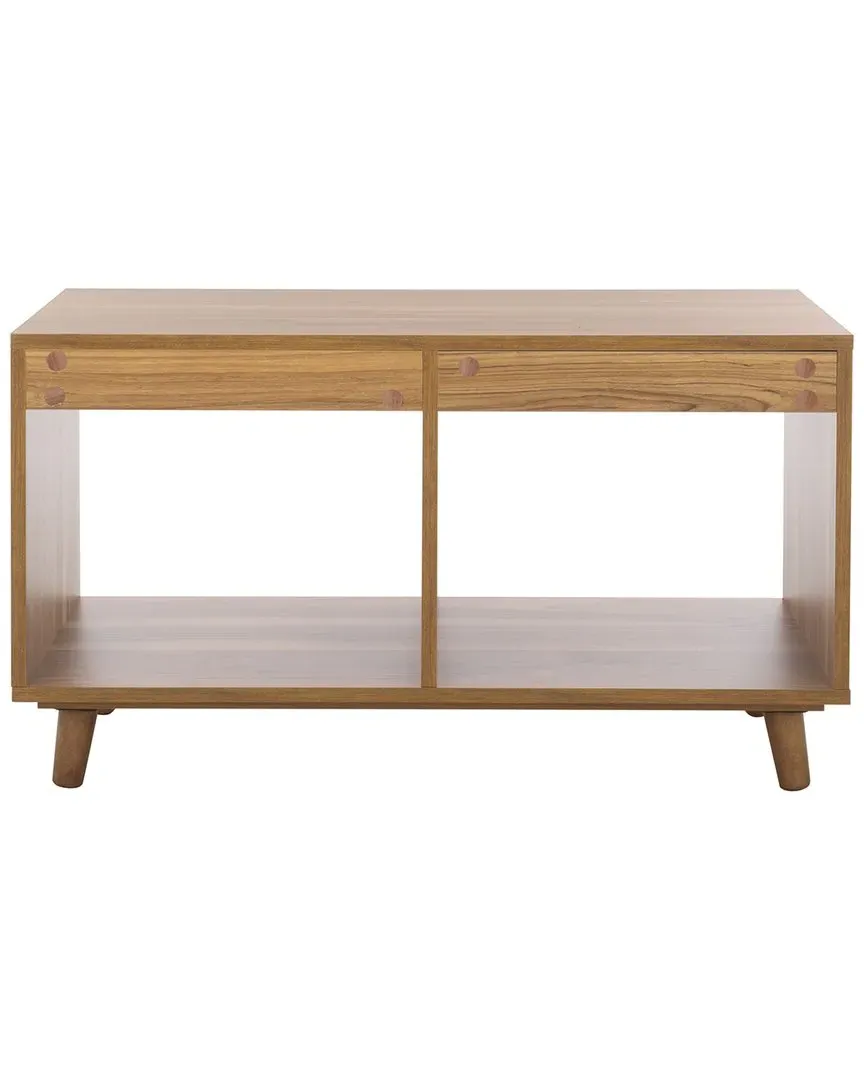 Yona Horizontal Accent Table - Brown Oak