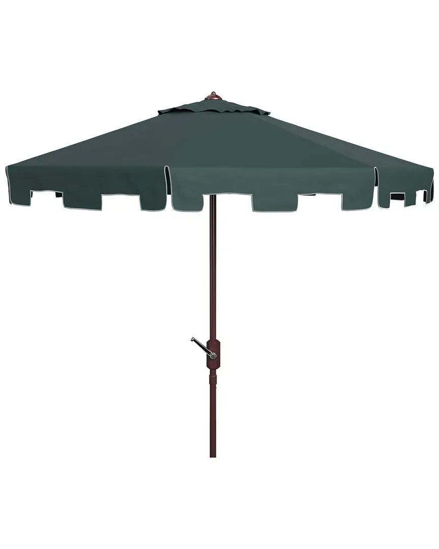 Zimmerman 11Ft Market Umbrella with Tilt - Green, Polyester