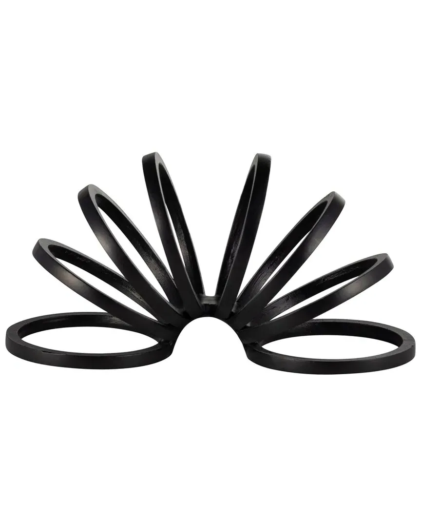 11in Slinky Ring Accent - Black, Aluminum image