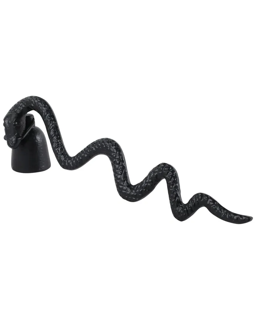 11in Snake Candle Snuffer - Black, Metal image