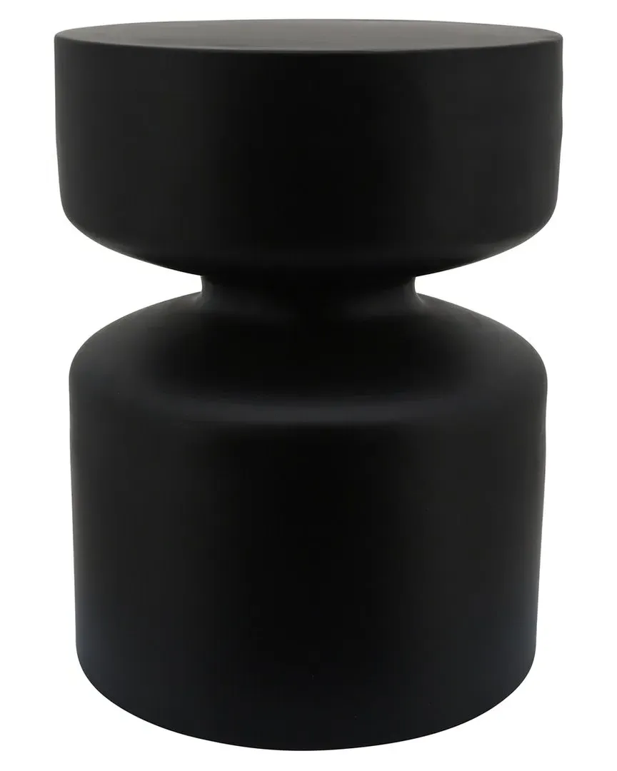 18in Pawn Shaped Stool - Black, Iron image
