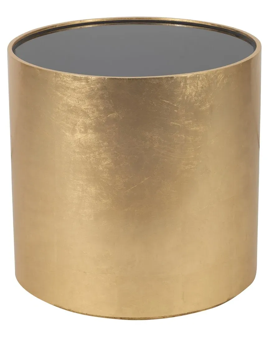 24in Side Table - Gold, Glass image