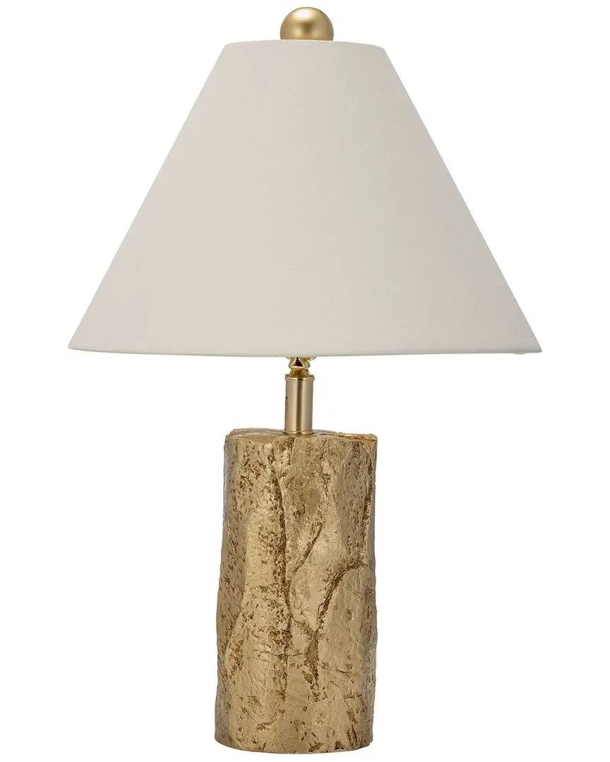 26in Textured Table Lamp - Gold image