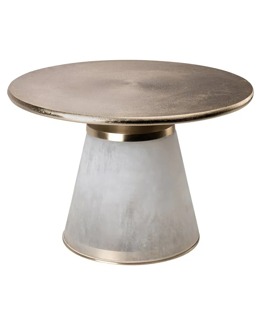 H Nebular Coffee Table - Clear, Glass