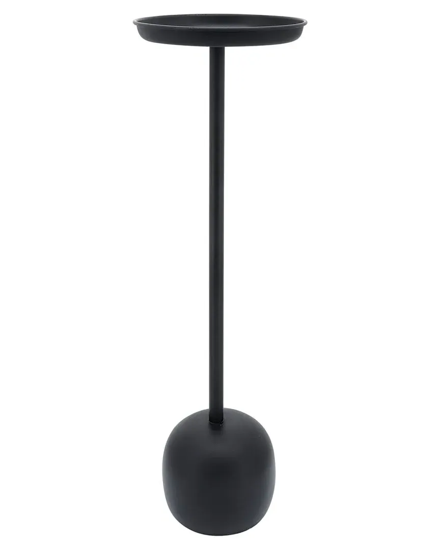 Metal Drink Table - Black image