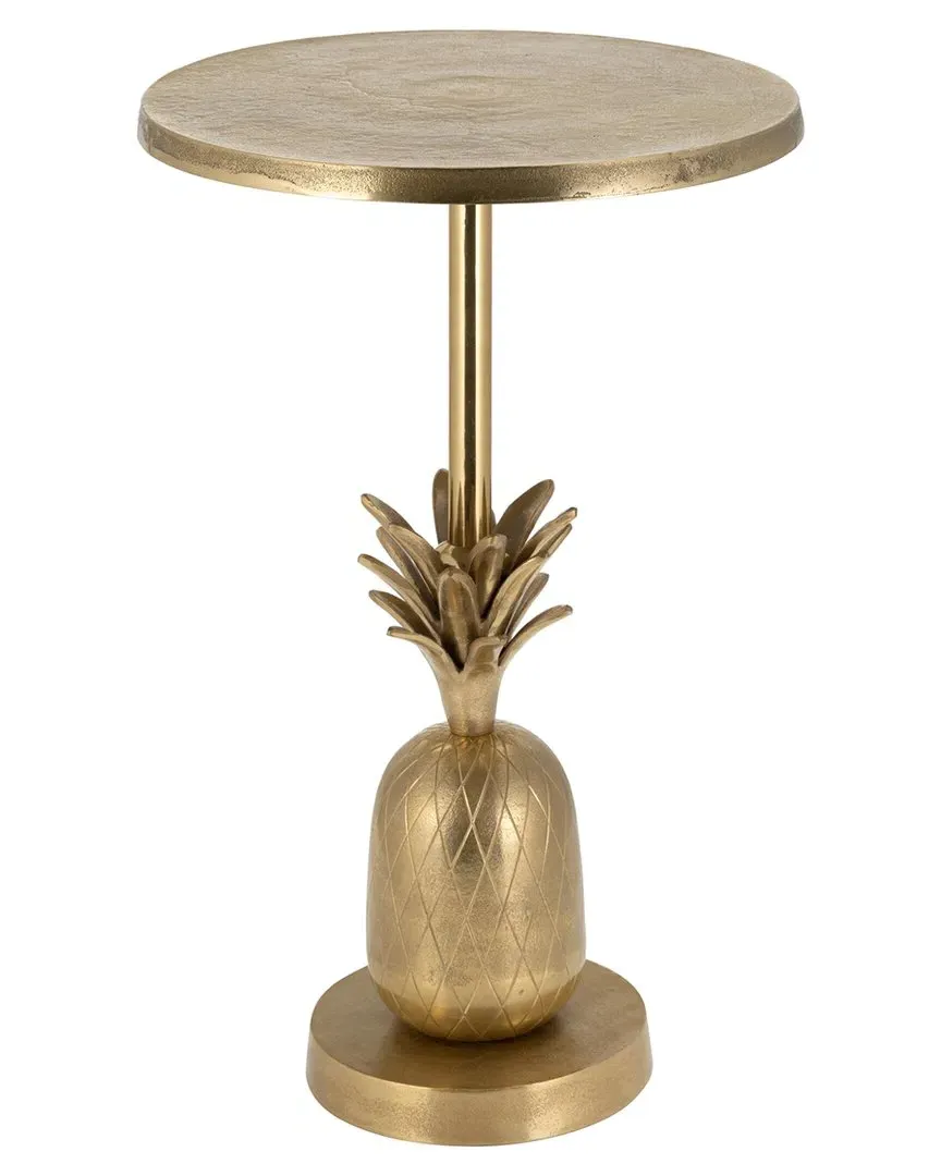 Pineapple Side Table - Gold, Aluminum image