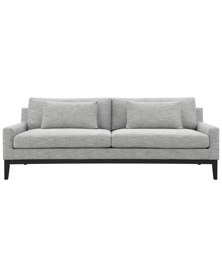 Sagebrook Home 3-Seater Bolstered Sofa - Oak image