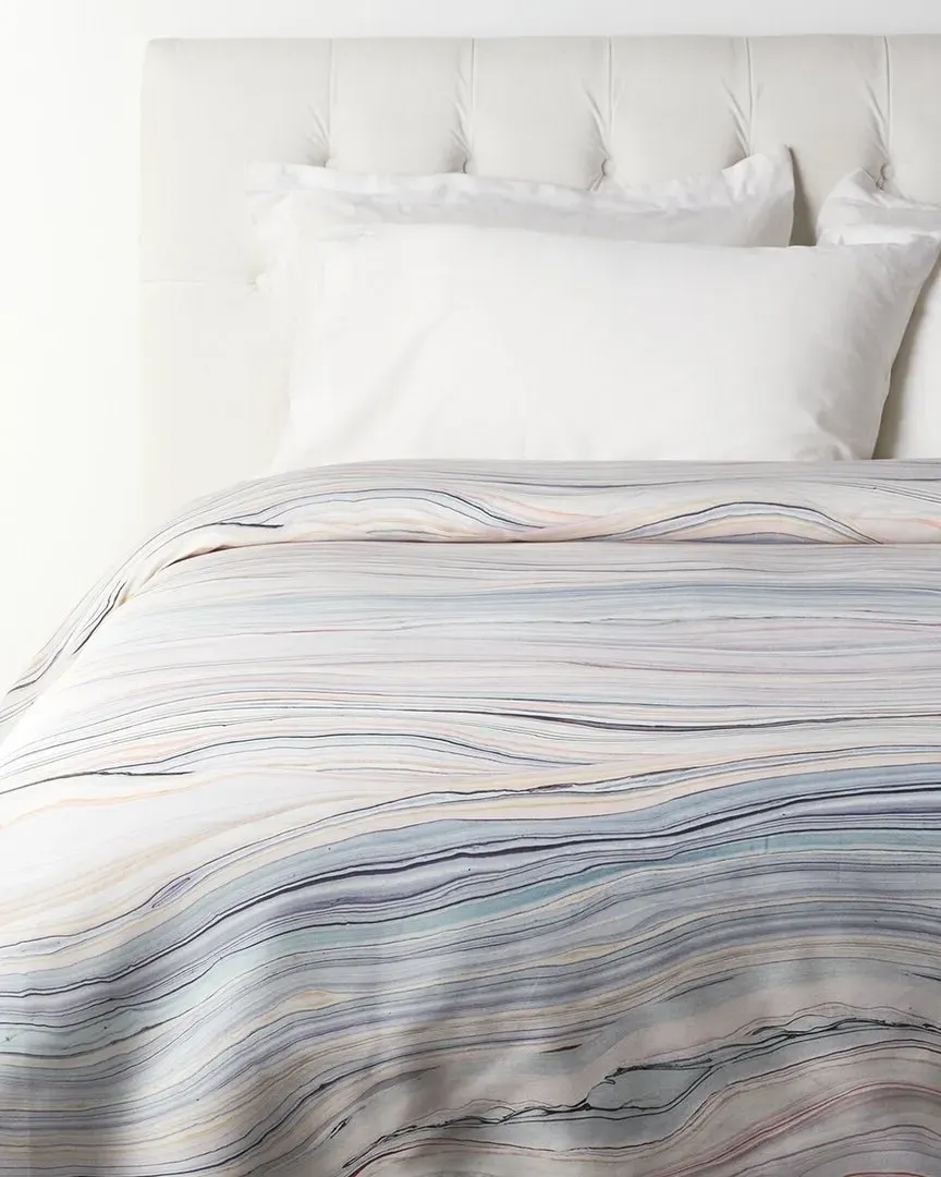 Sienna Gris Duvet Cover - Grey, Cotton image