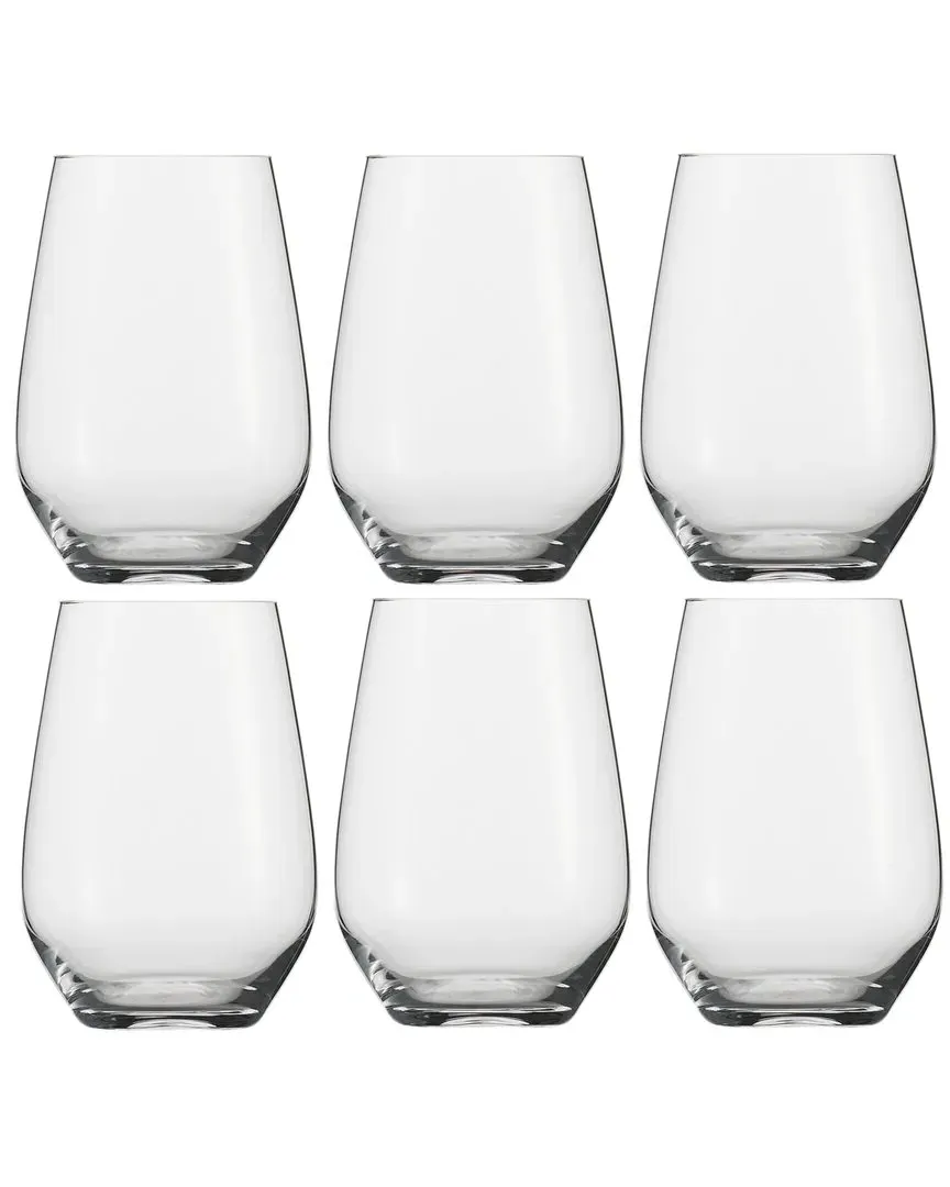 Forte Set of Six 13.4oz Glasses - Clear image