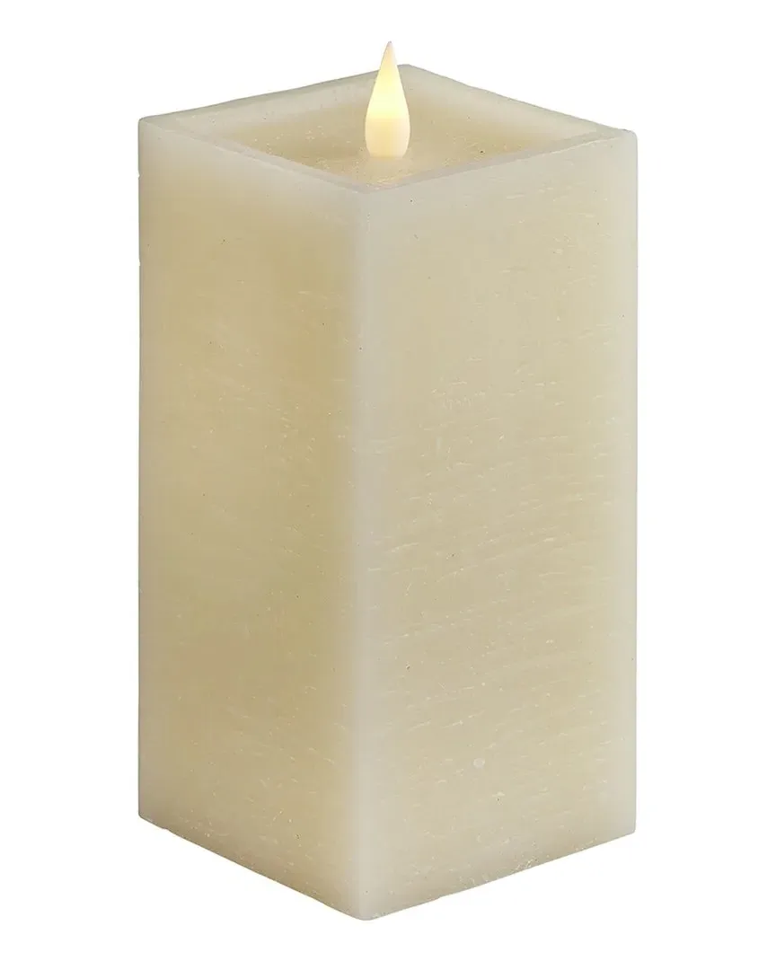 Motion Flameless Square Candle - Ivory image
