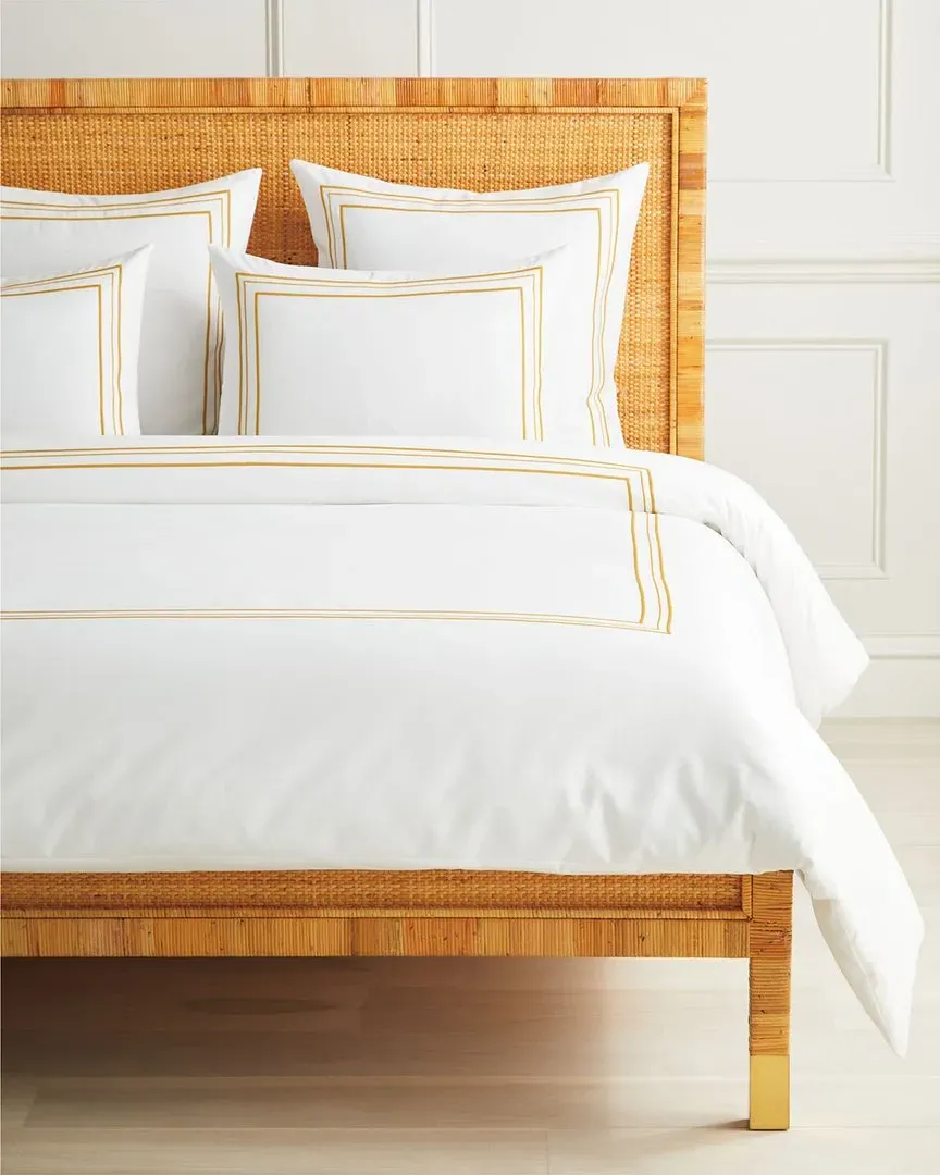 Soho Sateen Duvet - Ochre image