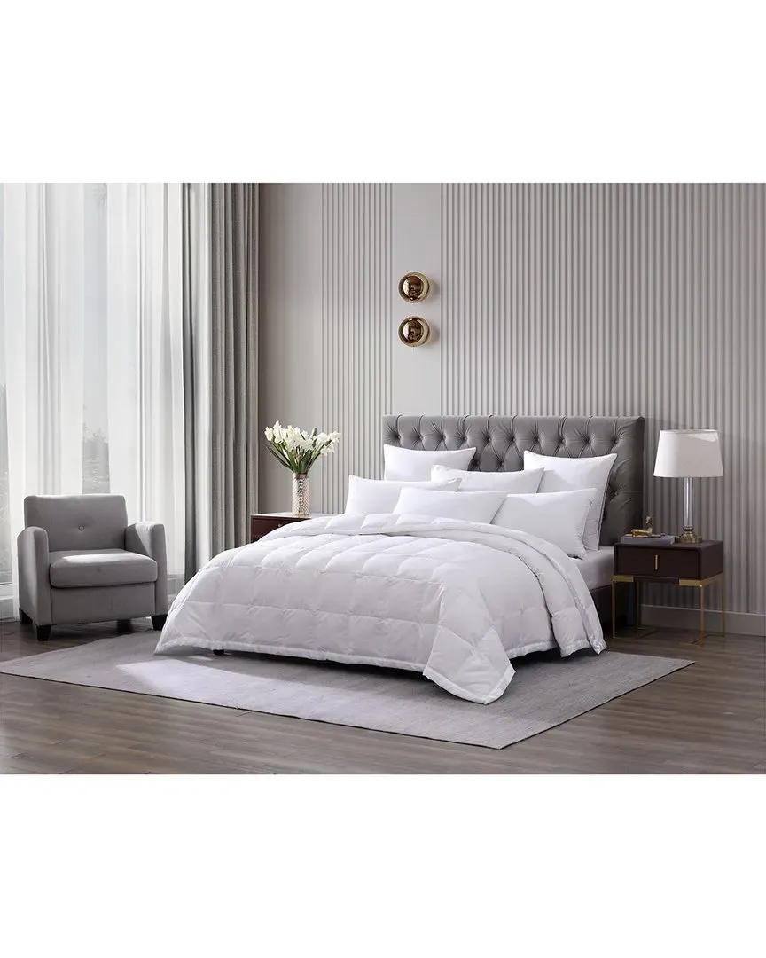 650 Fill Power Down Blanket - White, Microfiber