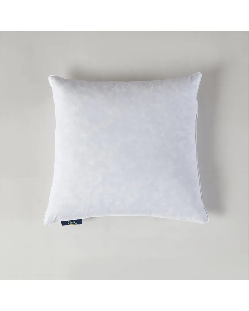Serta 20X20 Decorative Feather Pillow Insert 2-Pack - White image