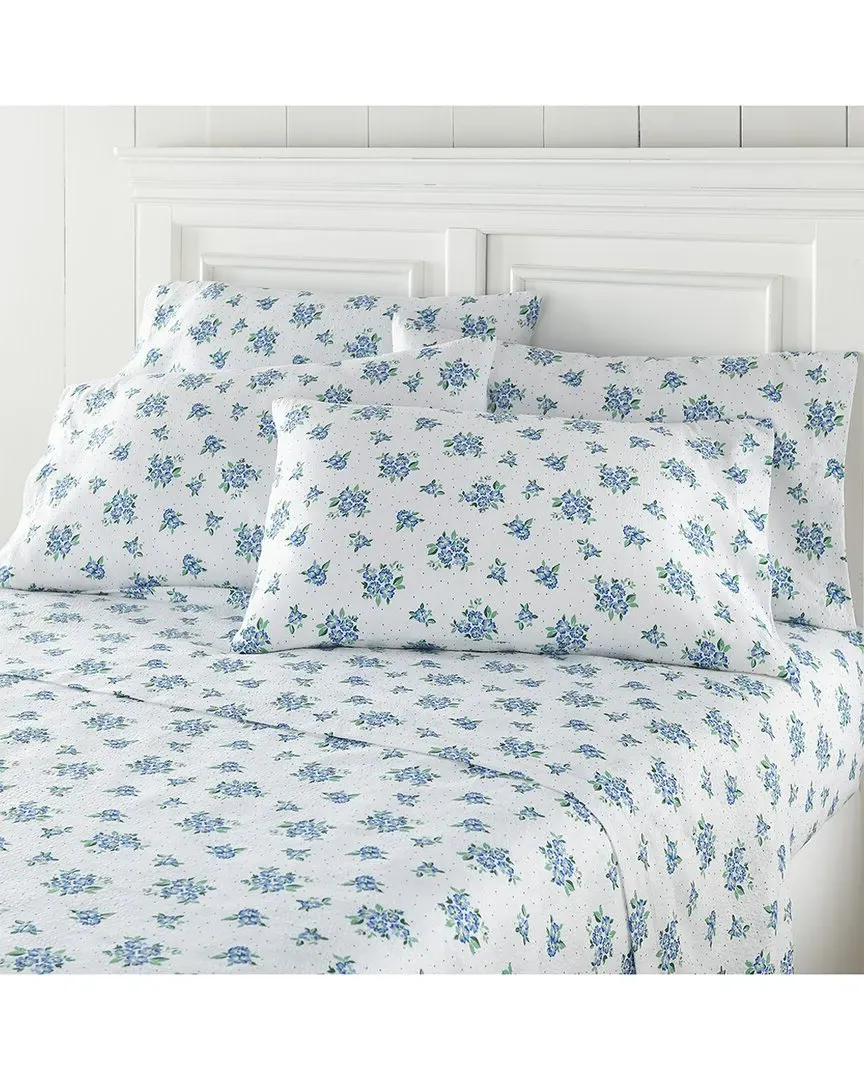 Seersucker Sheet Set - Forget Me Not, Polyester