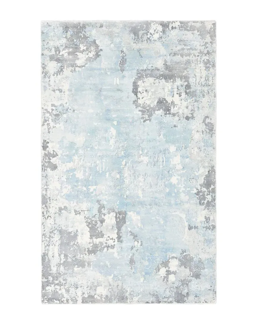 Denali Loom Knotted Rug - Cream, Bamboo Silk