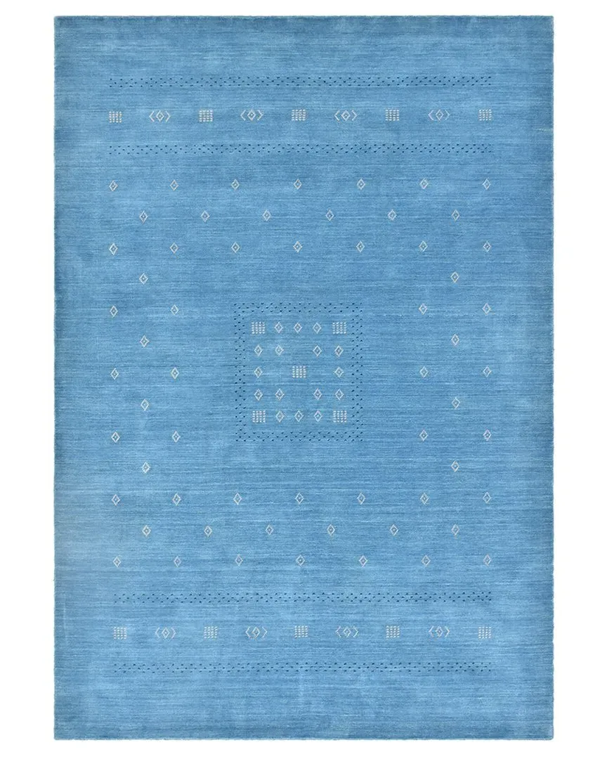 Gabbeh Hand-Loomed Wool Rug - Sapphire