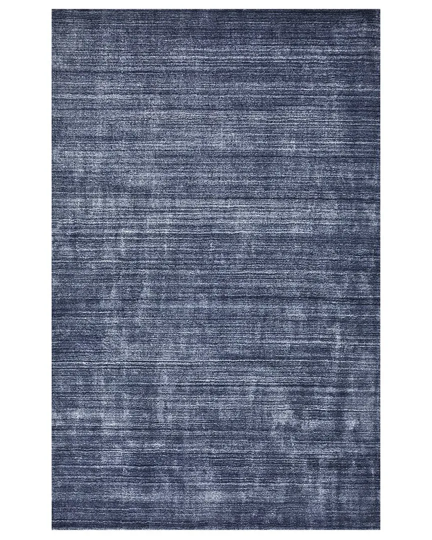 Harbor Hand-Loomed Wool Rug - Denim image