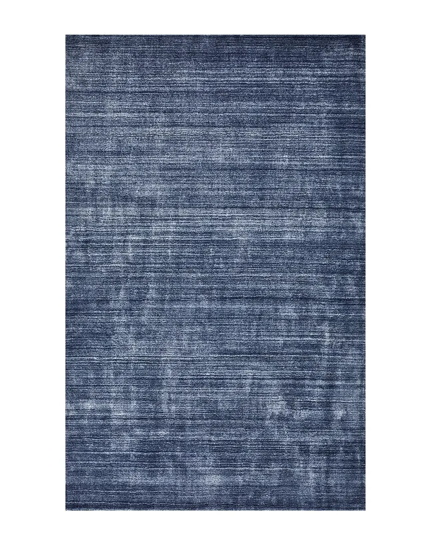 Harbor Loom Knotted Rug - Denim, Wool-Blend