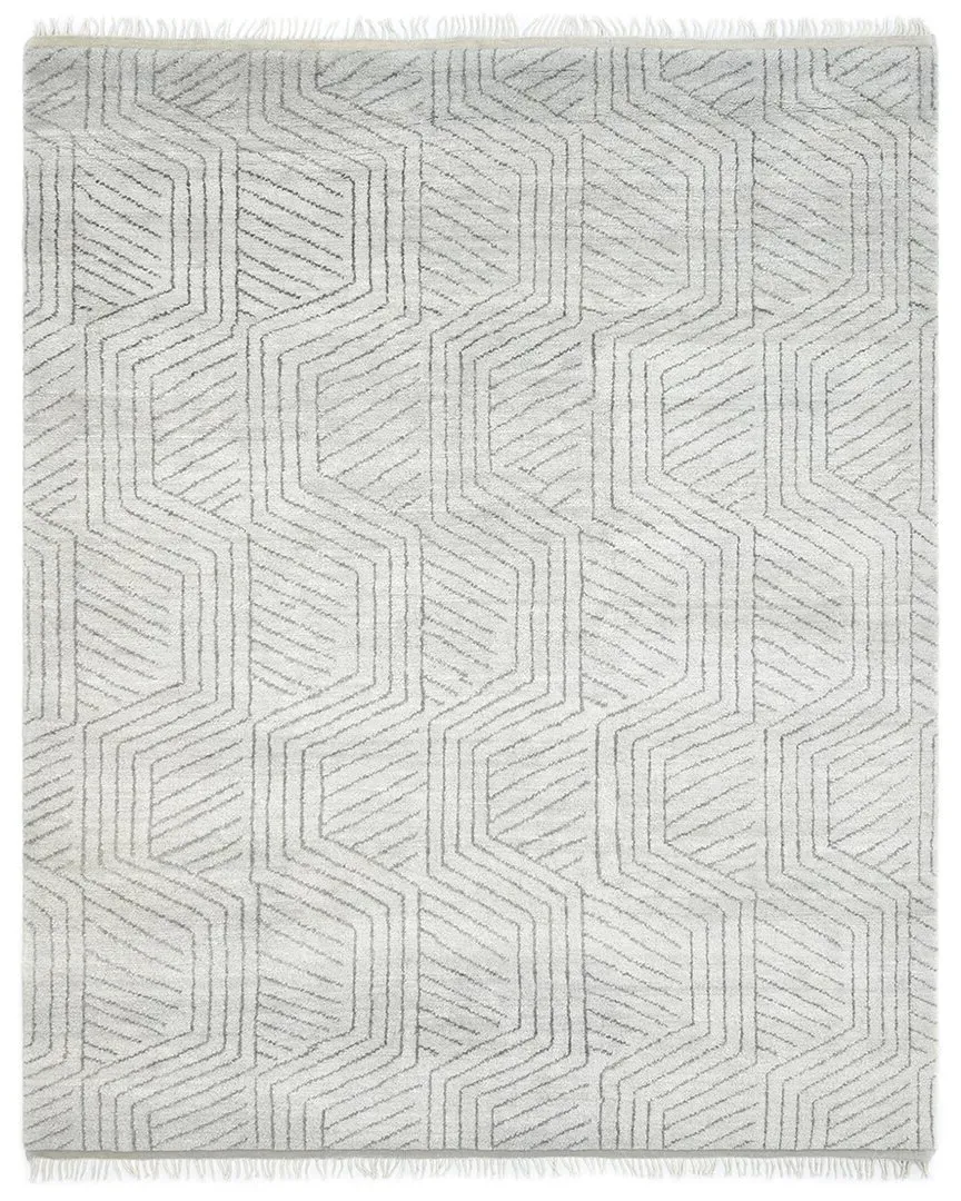 Laurence Handmade Rug - Ivory, Wool