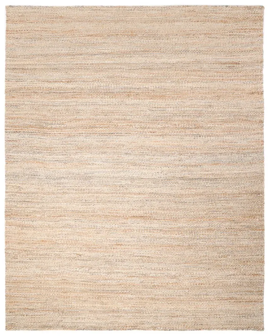 Lee Hand-Woven Area Rug - Light Brown, Jute Wool Blend image