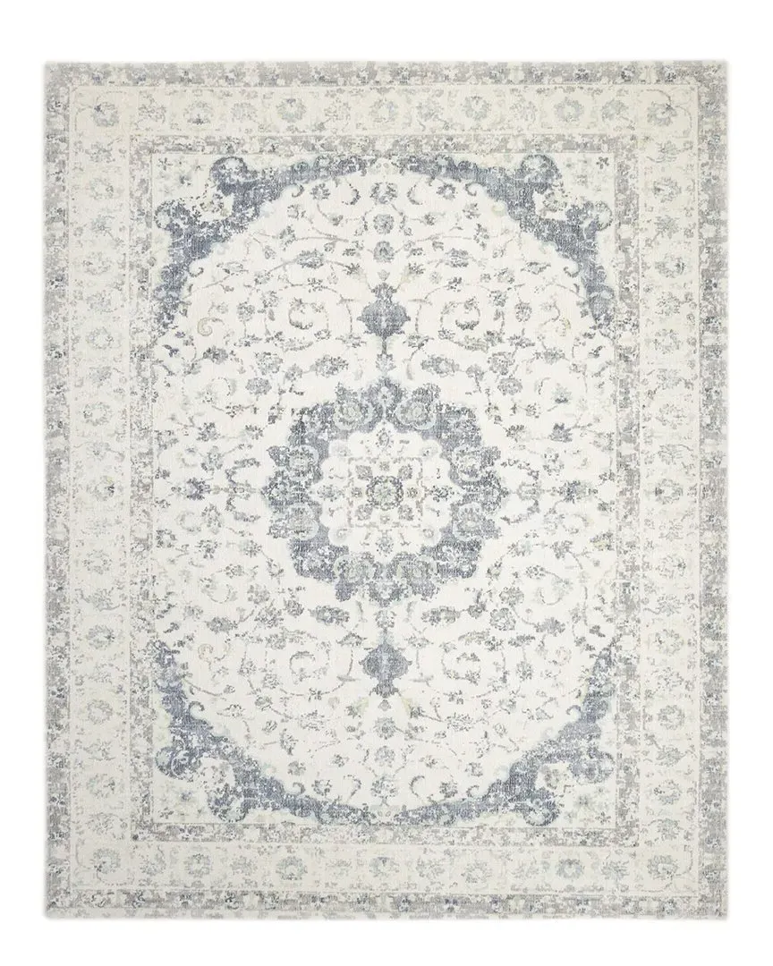 Leena Floral Hand-Loomed Area Rug - Ivory, Wool-Blend