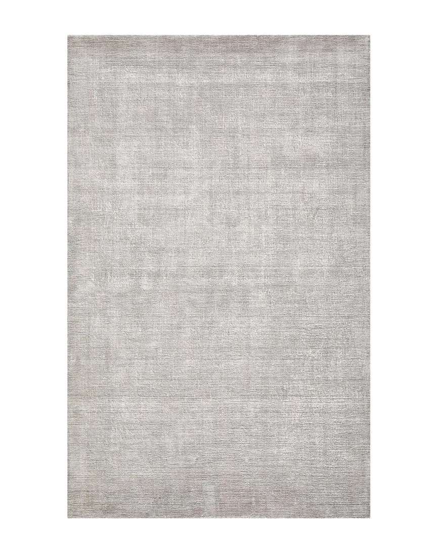 Lodhi Loom Knotted Rug - Mist, Linen-Blend image