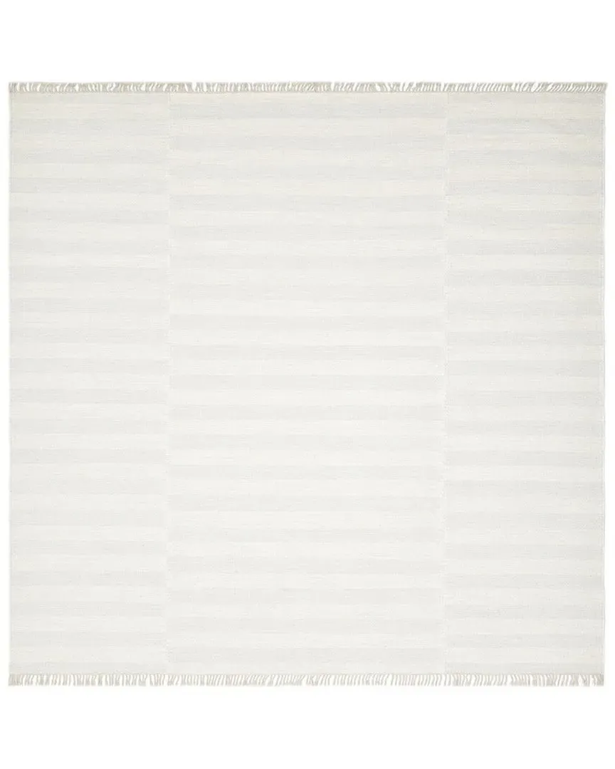 Louella Handmade Flatweave Rug - Ivory, Wool