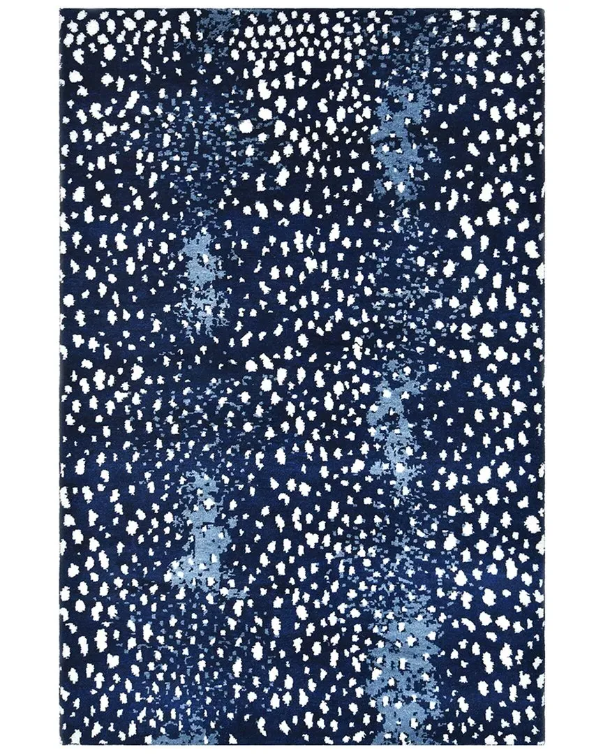 Louis Handmade Rug - Blue, Wool image